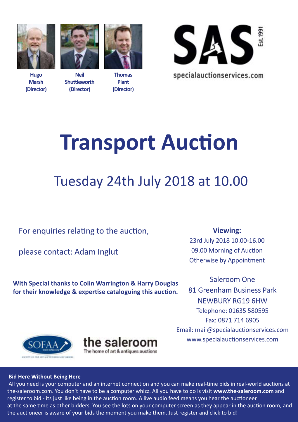 Transport Auction