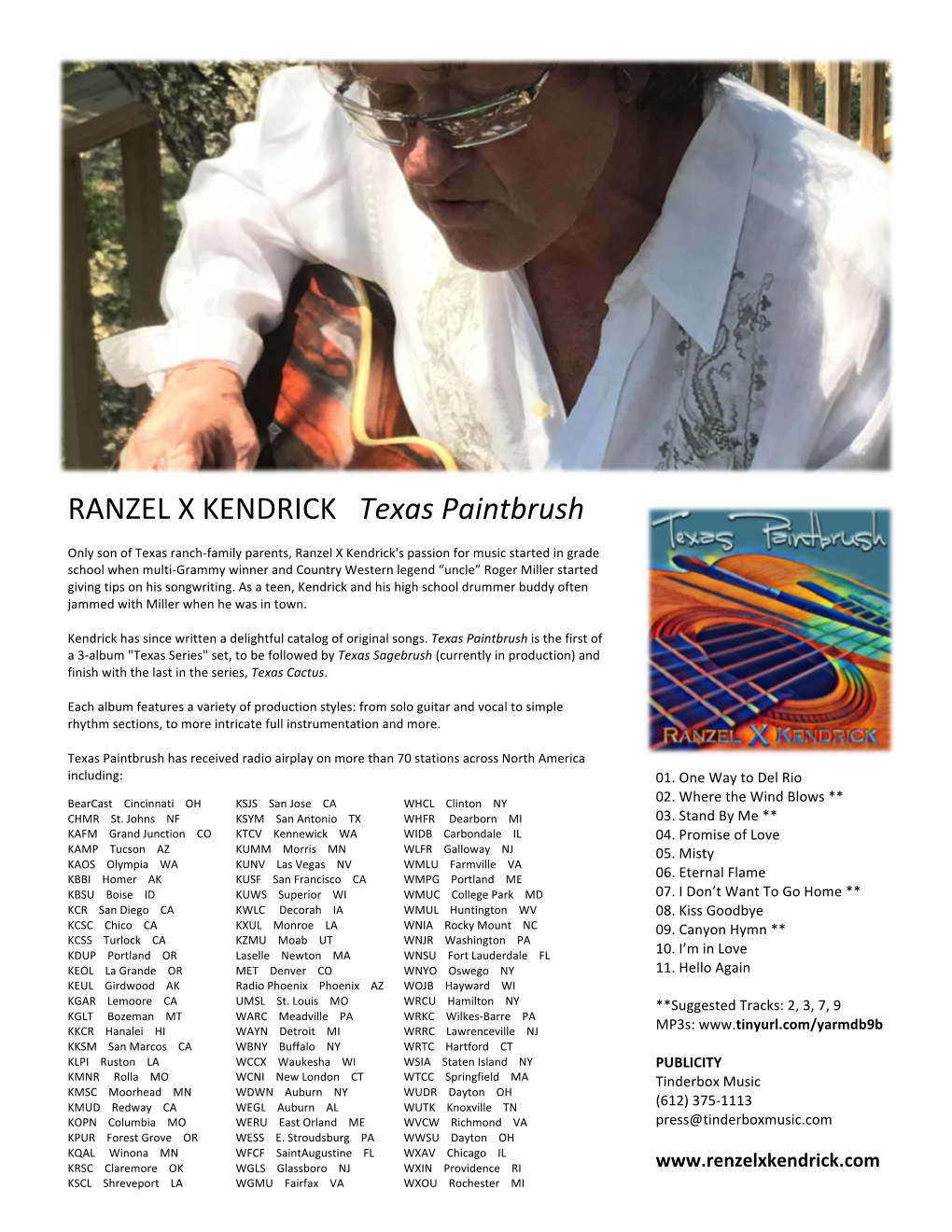 RANZEL X KENDRICK Texas Paintbrush