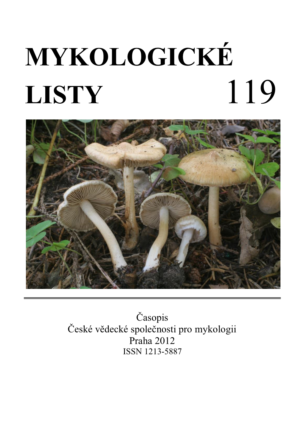 Mykologické Listy 119