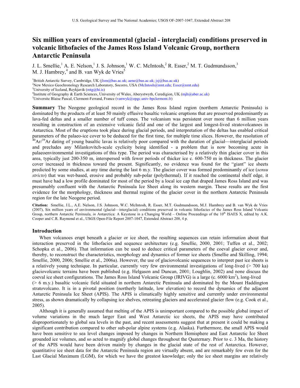 USGS Open-File Report 2007-1047, Extended Abstract 208, 4 P