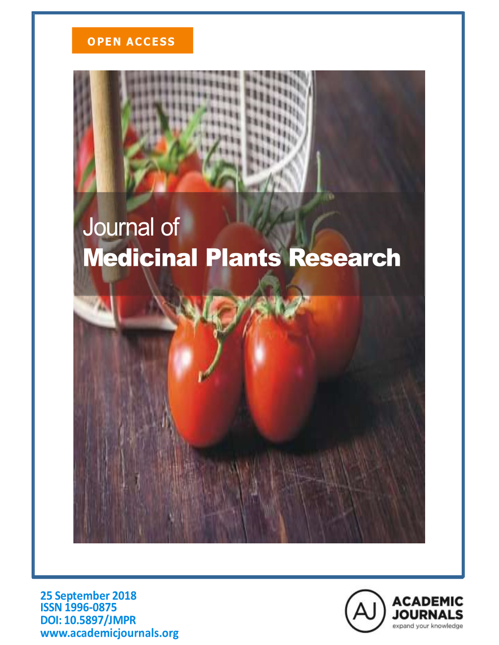 Journal of Medicinal Plants Research