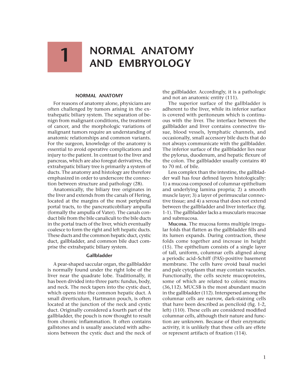 Normal Anatomy and Embryology