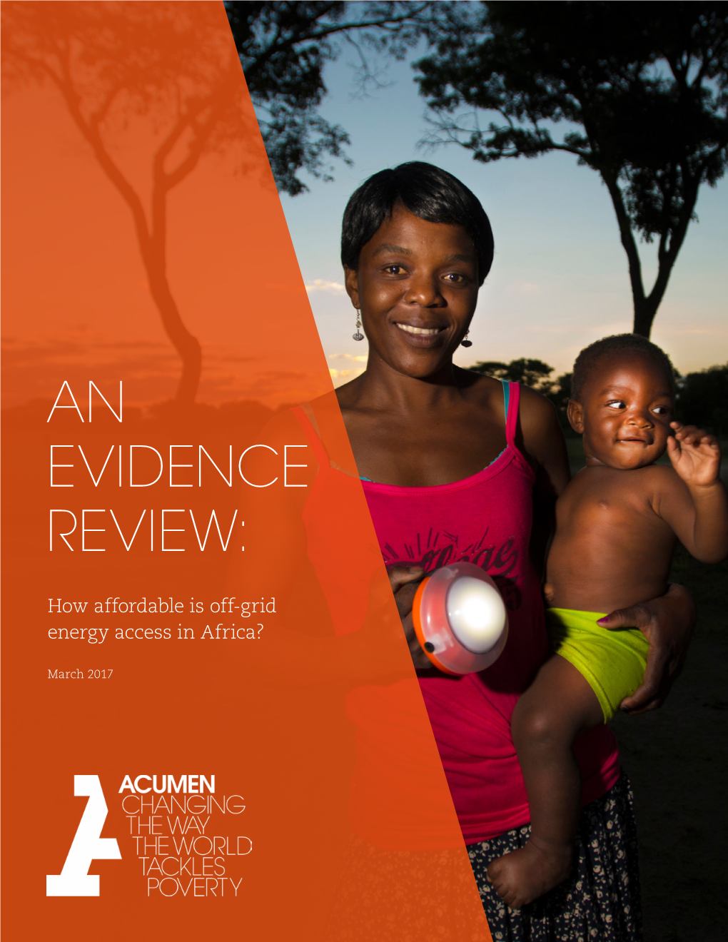 An Evidence Review: How Affordable Is Off-Grid Energy Access in Africa? 1