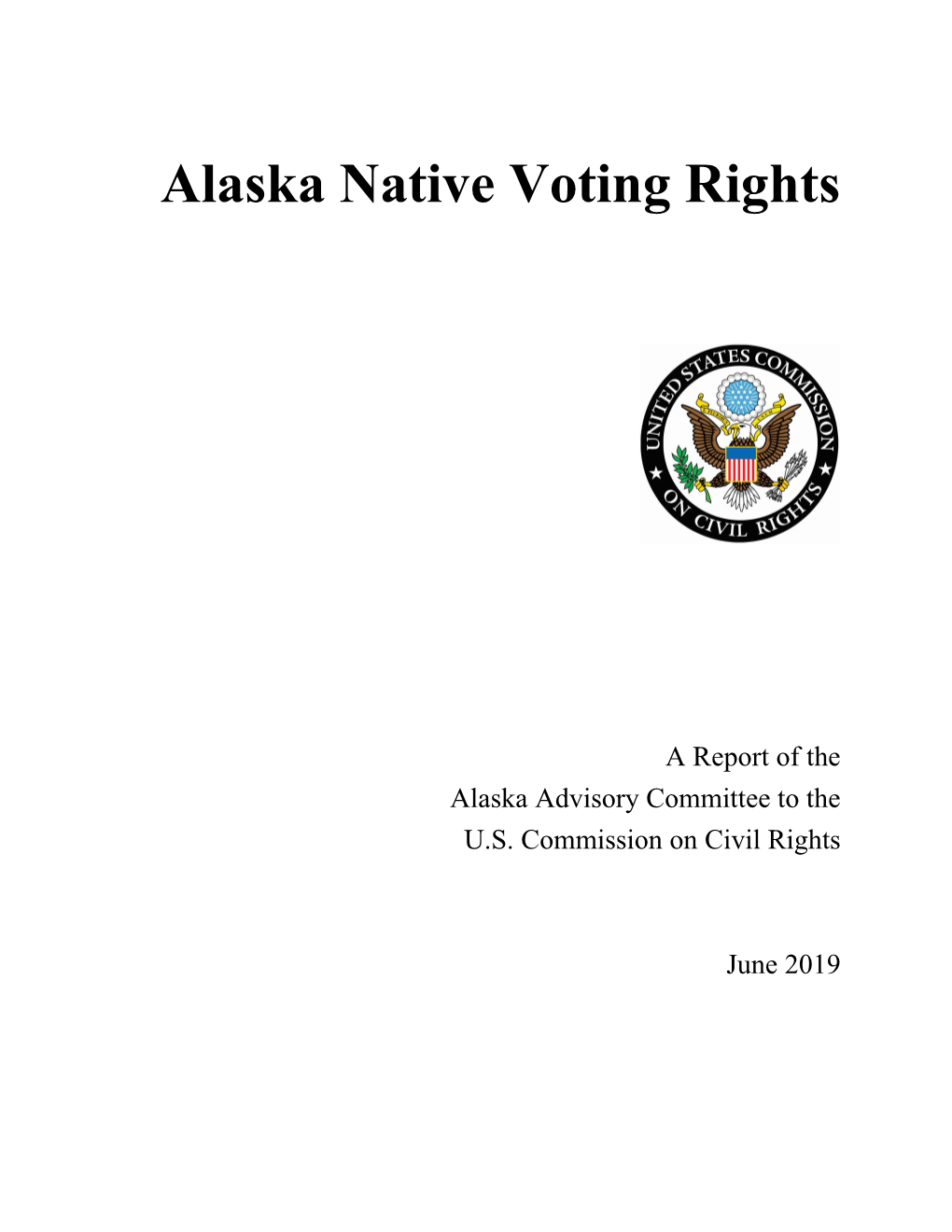 Alaska Native Voting Rights