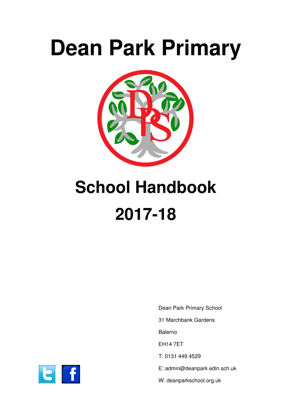 School Handbook 2017-18