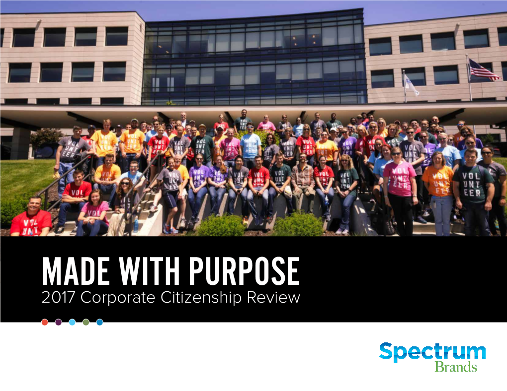MADE with PURPOSE Logo (Varta) 2017 Corporate Citizenship Review