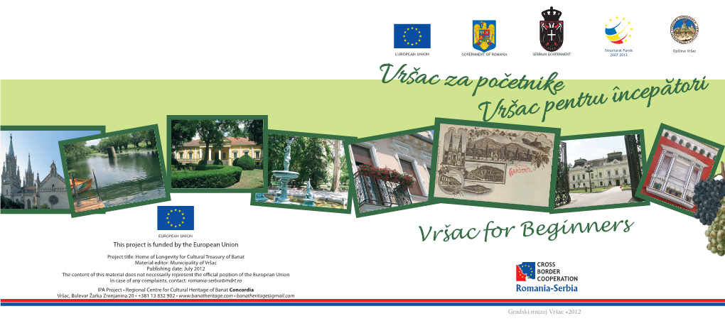 Vršac Za Početnike Vršac Pentru Începători