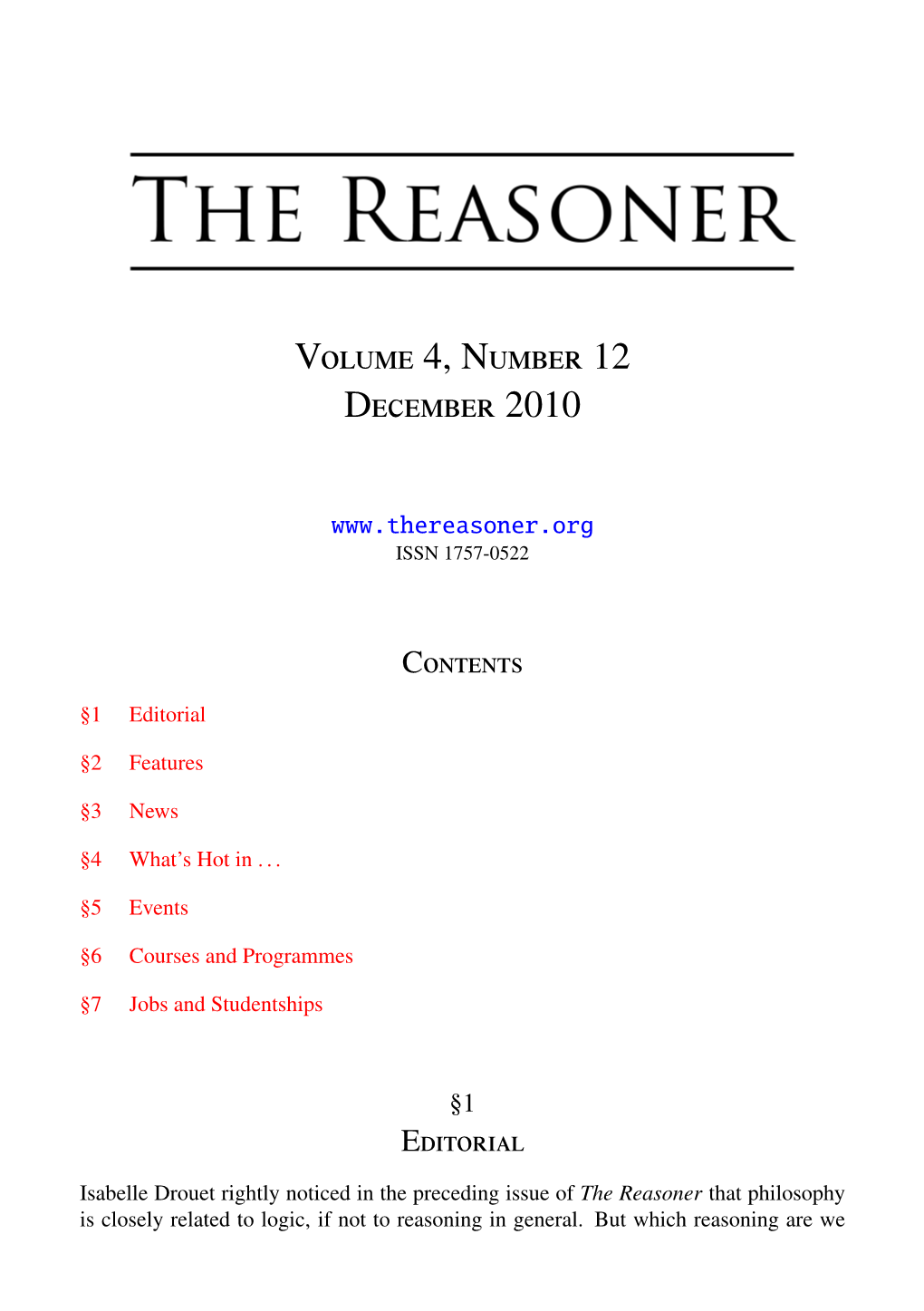 Volume 4, Number 12 (Optimised for Screen Readers)