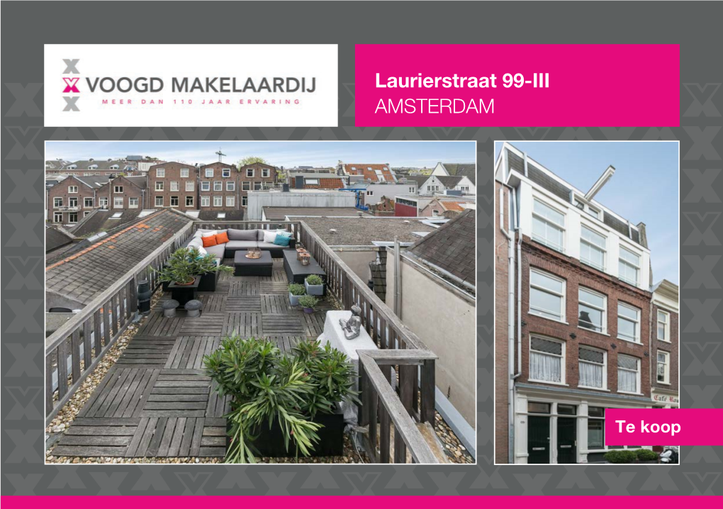 Laurierstraat 99-III AMSTERDAM