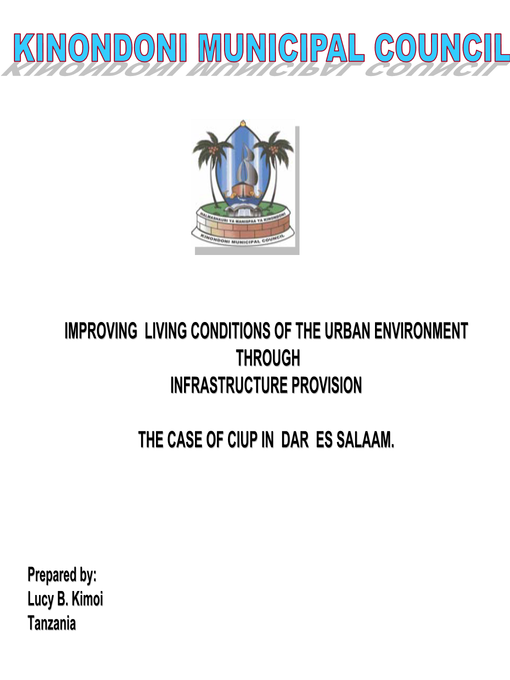 Dar Es Salaam Planning 2