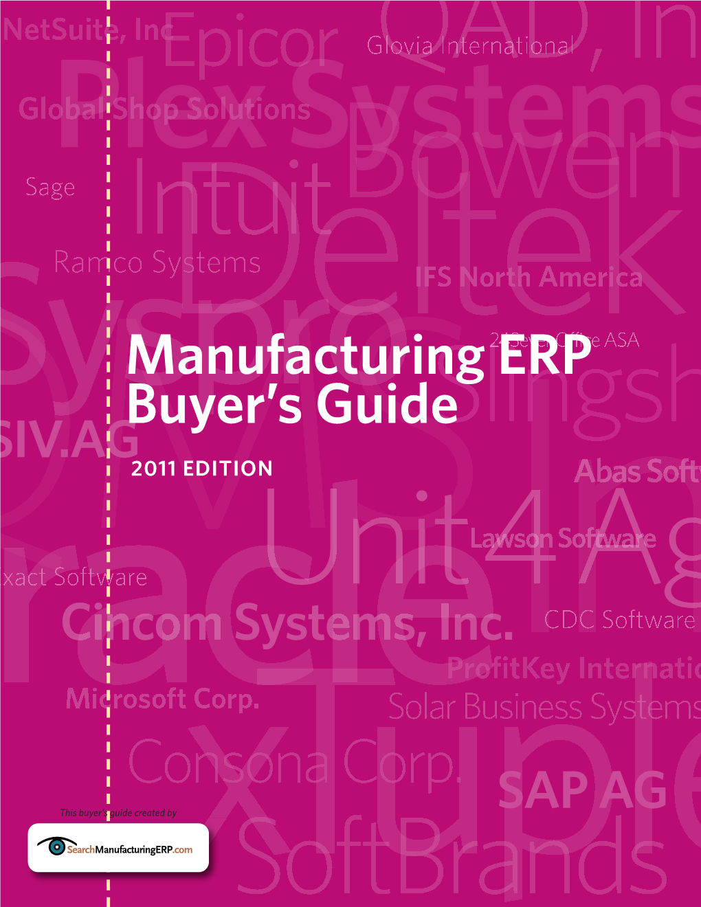 Manufacturing ERP Buyer's Guide