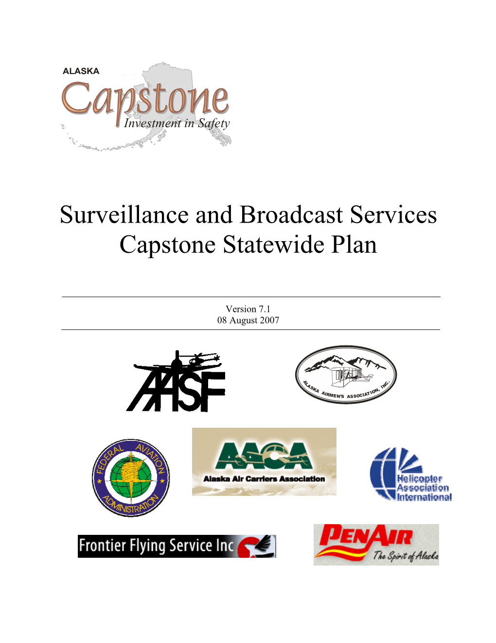 Capstone Statewide Plan