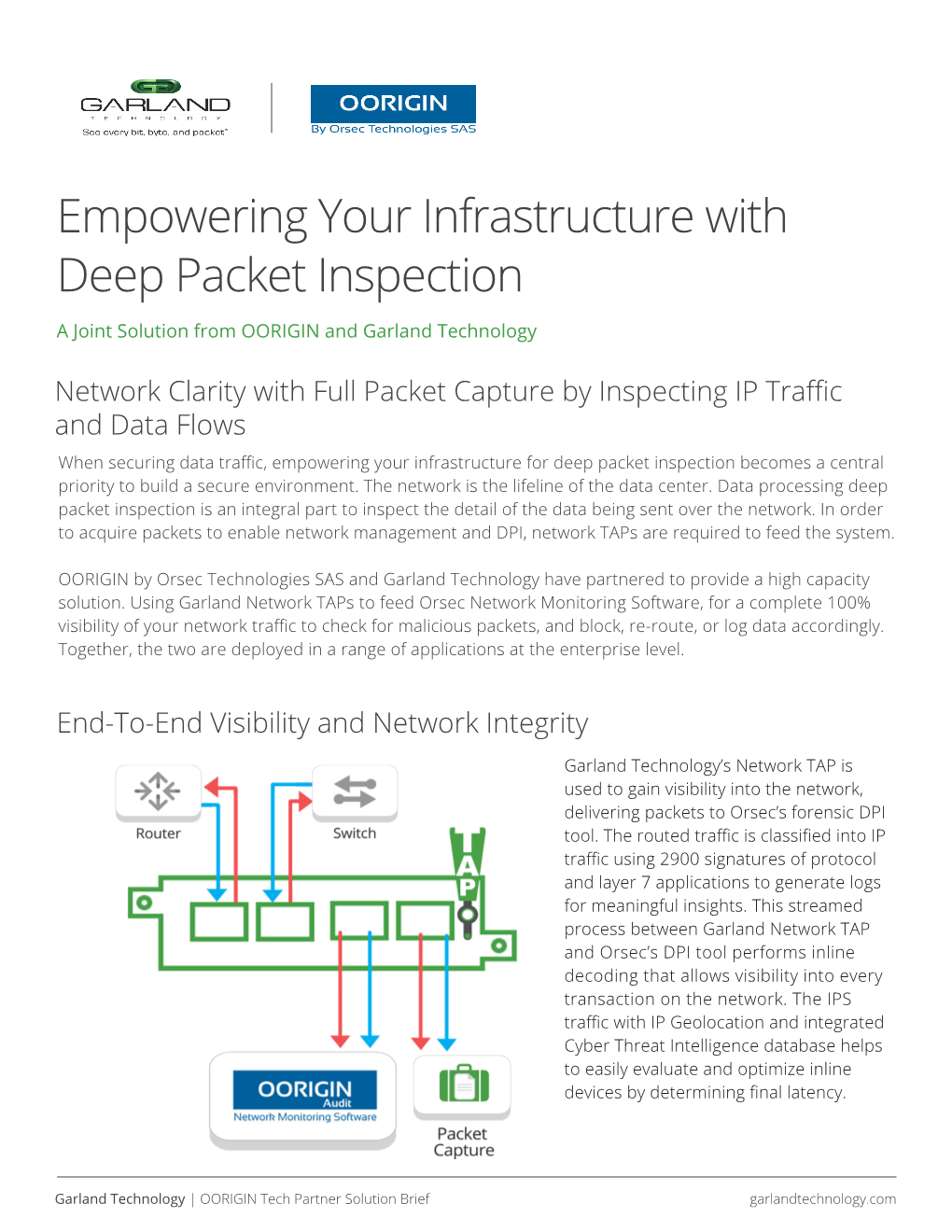 Empowering Your Infrastructure with Deep Packet Inspection