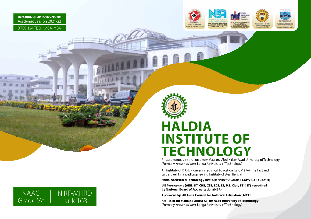 Haldia Institute of Technology