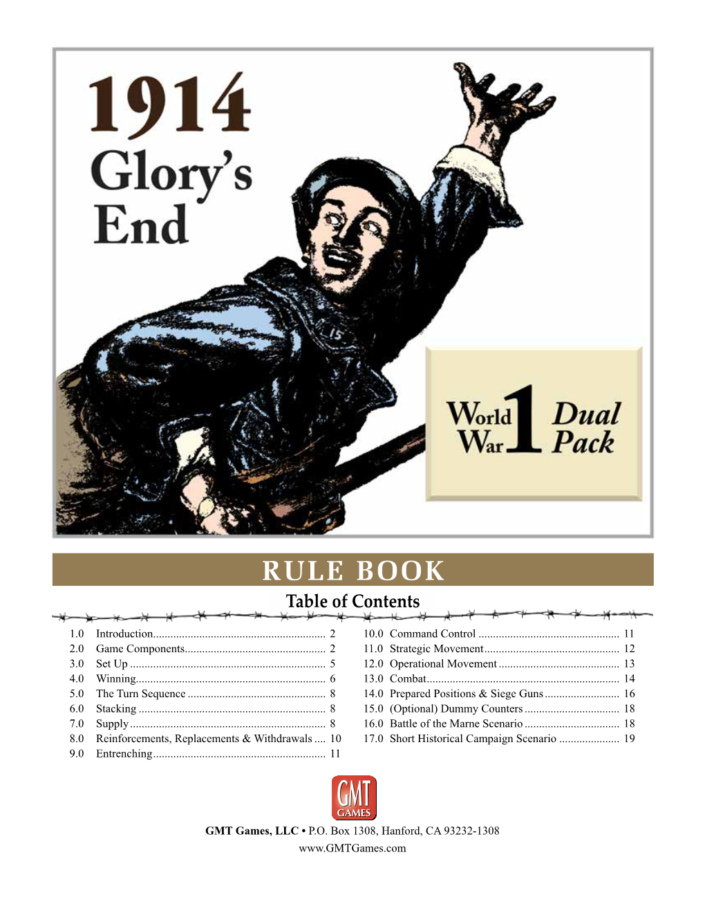 1914: Glory's End Rules