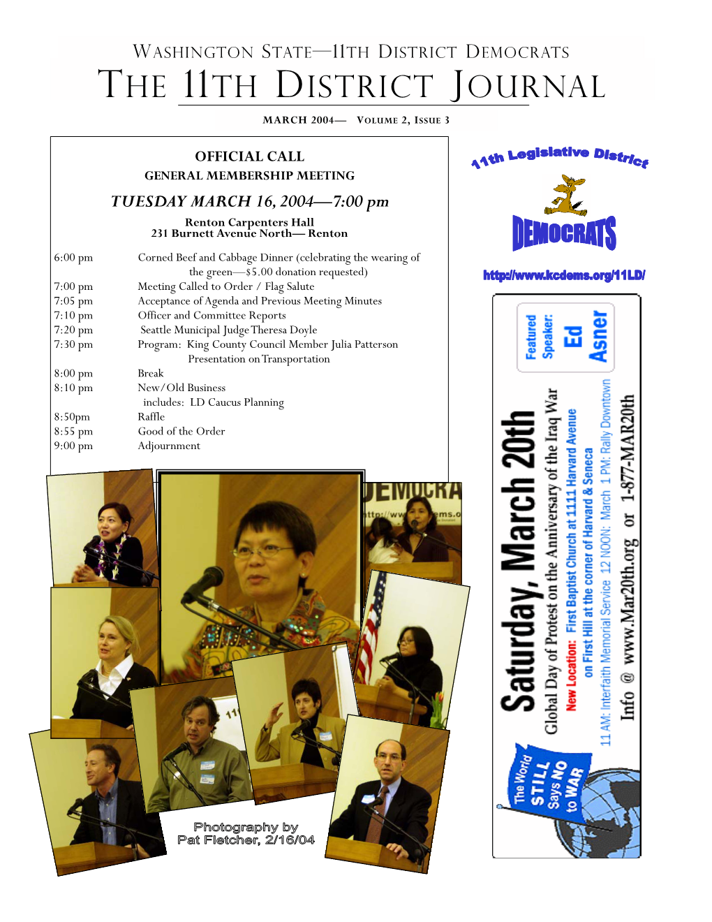 The 11Th District Journal