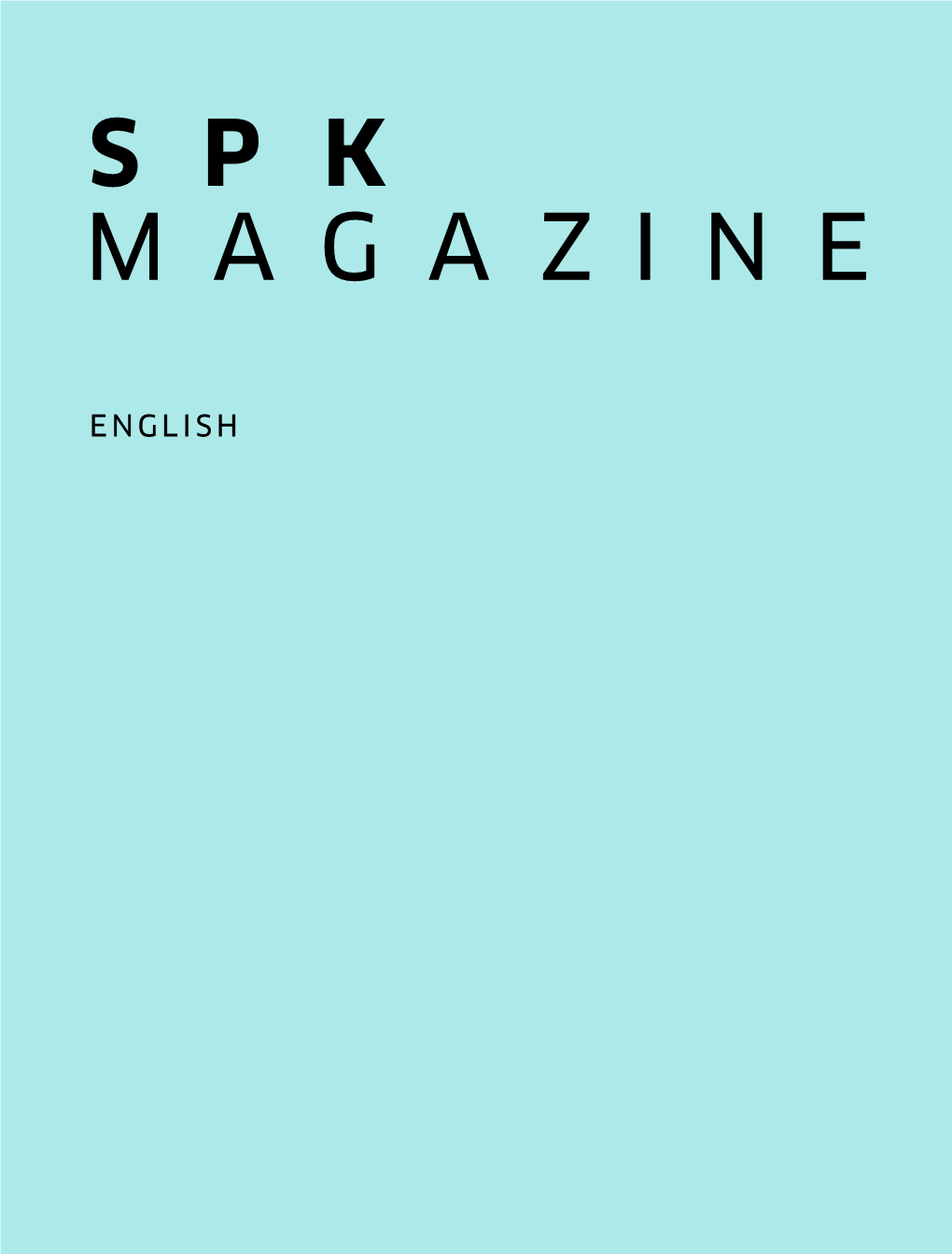 English Excerpt of Issue 1/2015 (PDF, 7 MB, Document Not Barrier-Free)