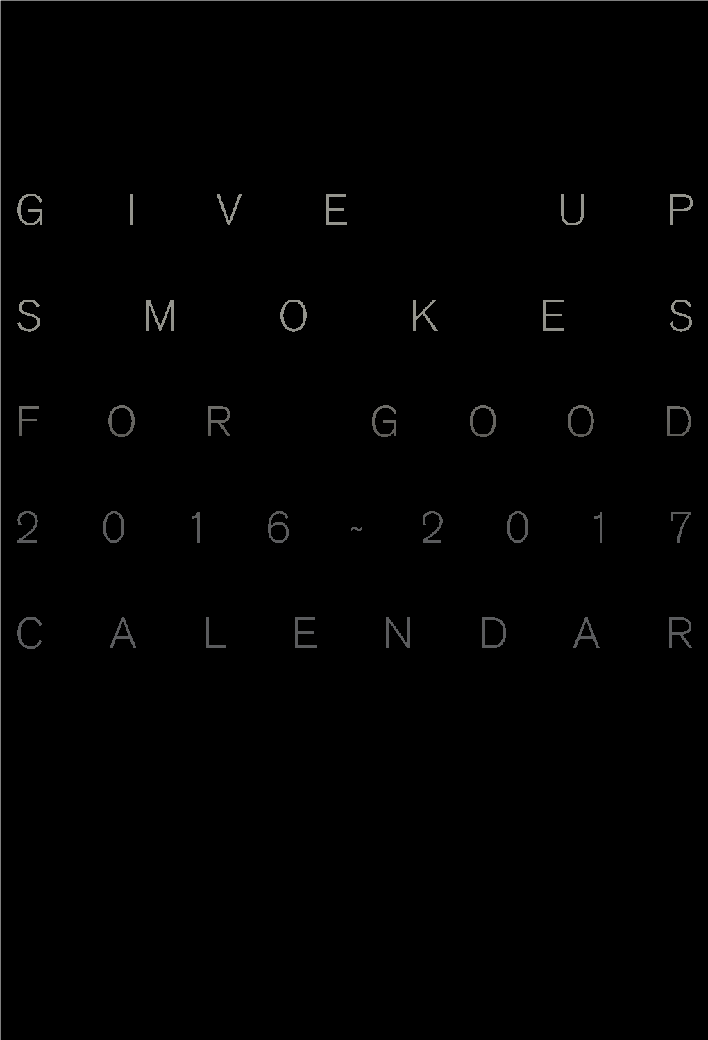 2 0 1 7 Calendar