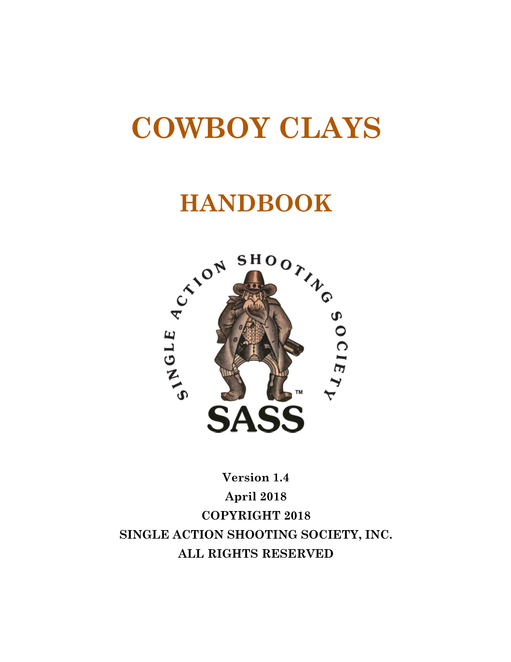 Cowboy Clays Handbook Vers