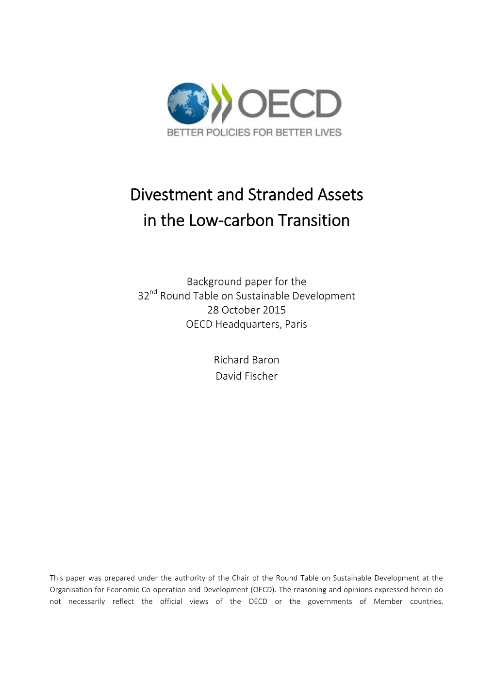 Divestment and Stranded Assets in the Low-Carbon Transition