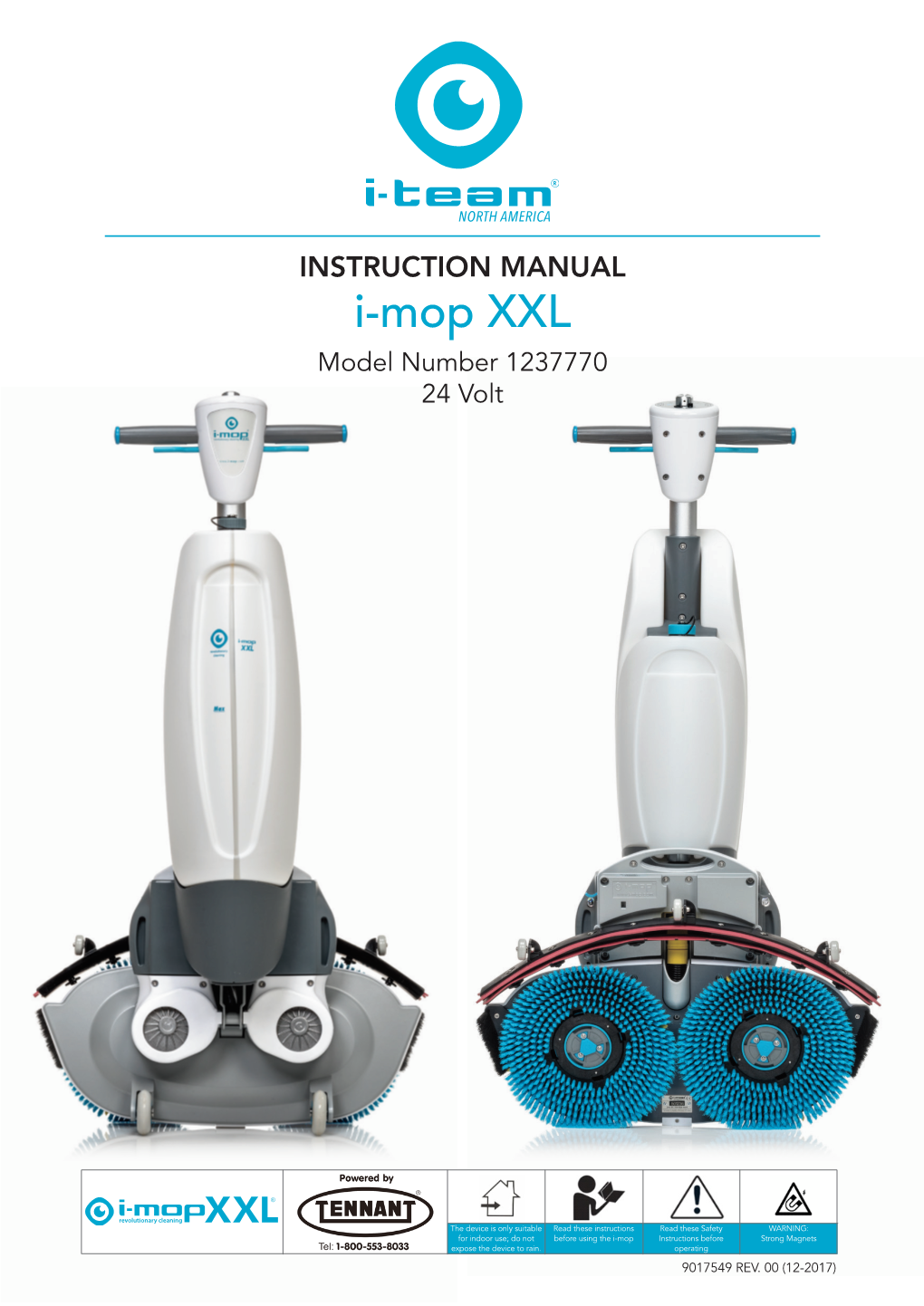 I-Mop XXL Operator Manual