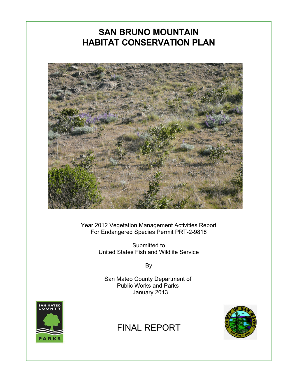 San Bruno Mountain Habitat Conservation Plan