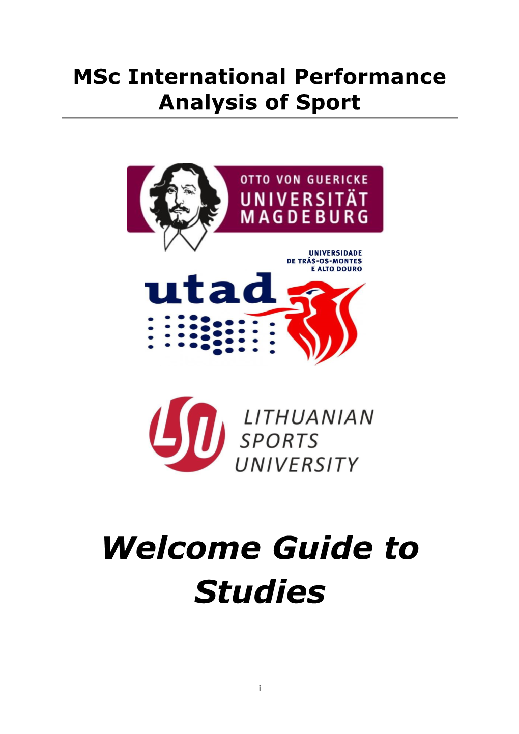 Guide to Studies