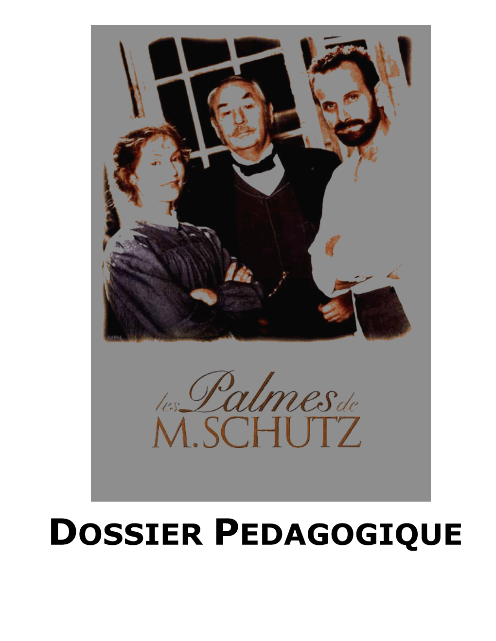 DOSSIER PEDAGOGIQUE Fiche Artistique