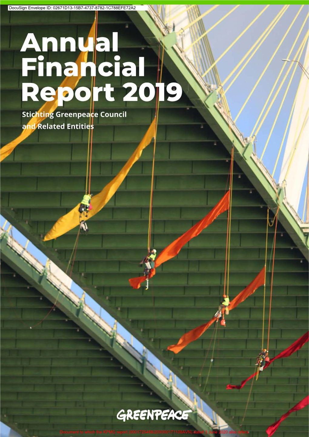 Greenpeace International Combined Financial Statements 2019