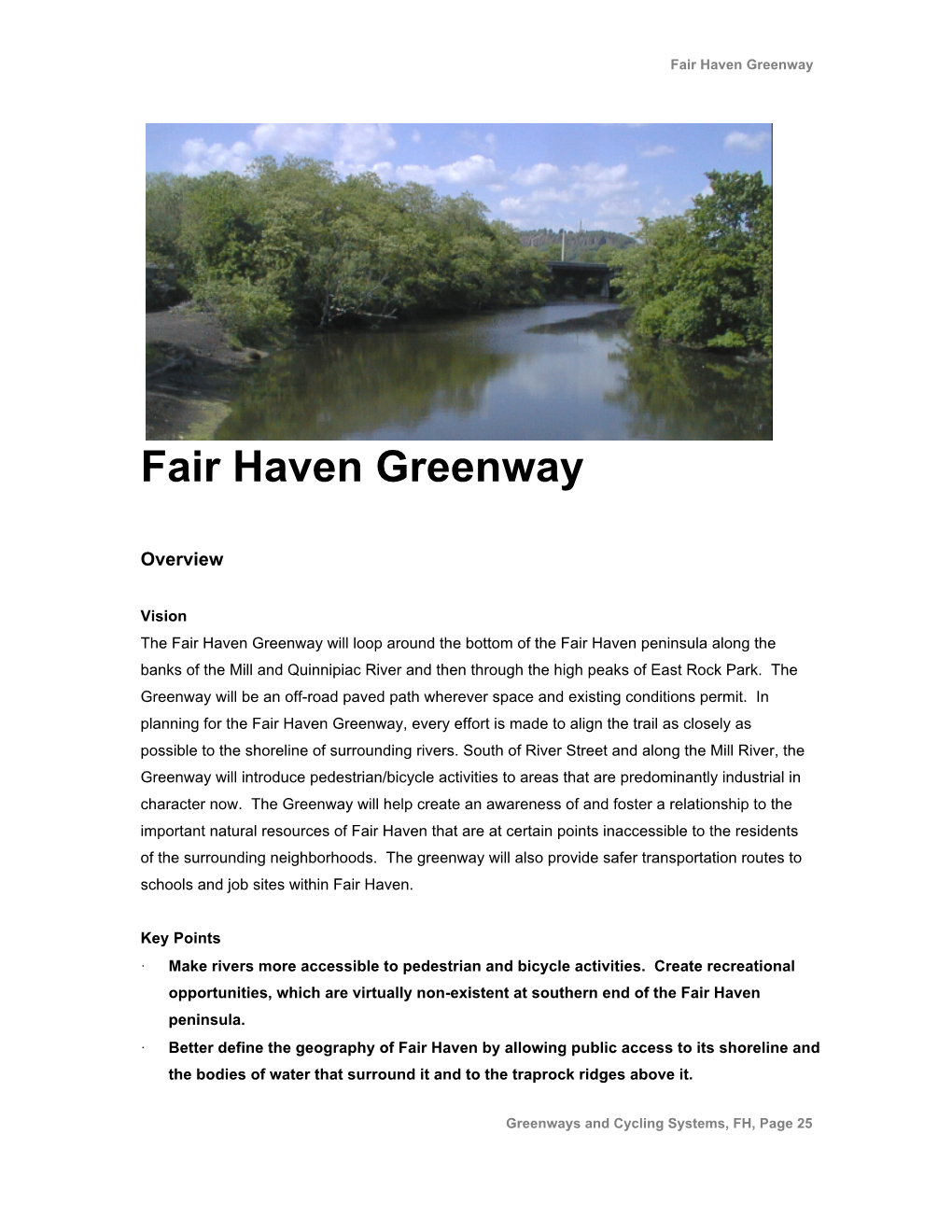 Fair Haven Greenway