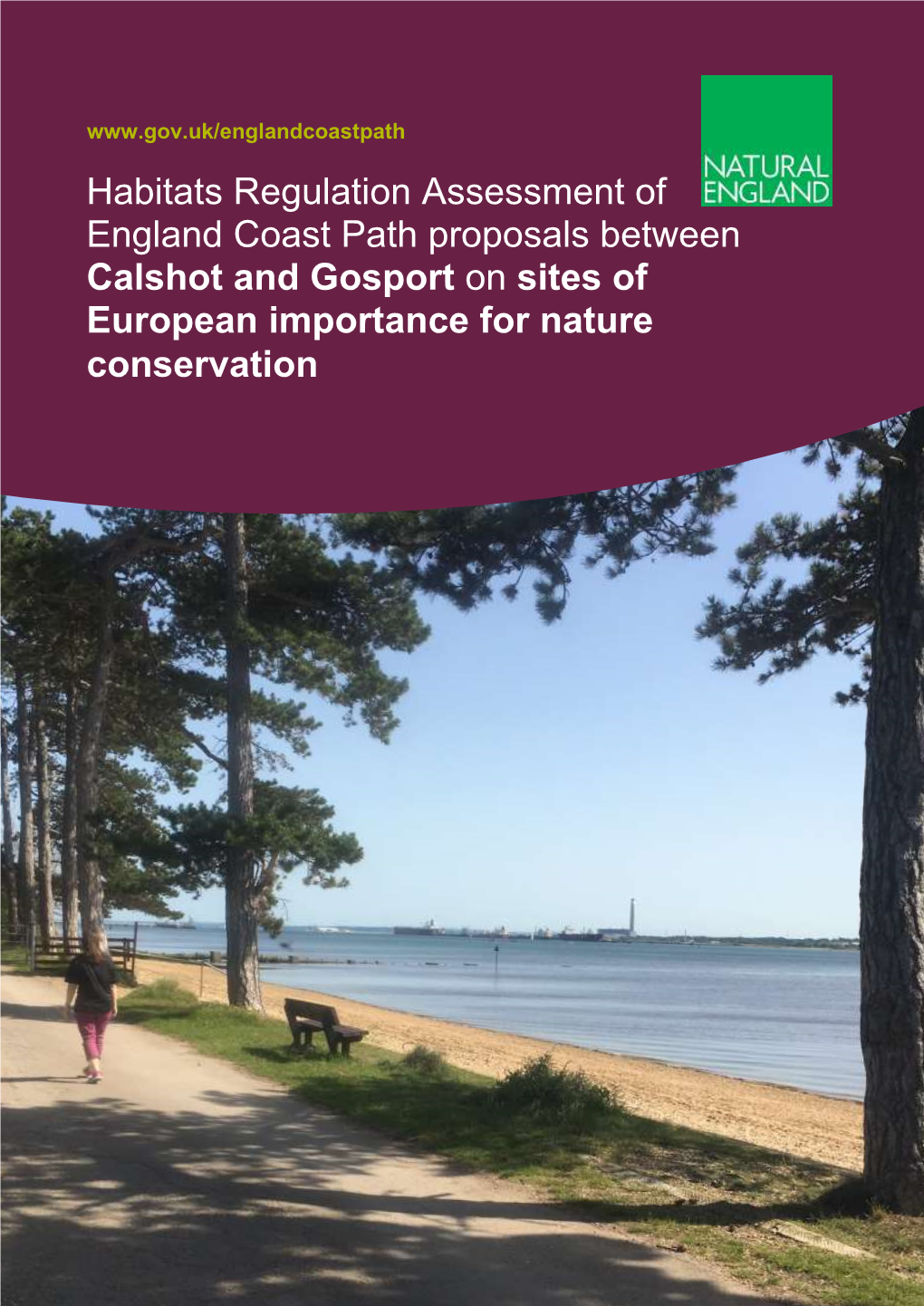 Calshot to Gosport Habitats Regulations Assessment