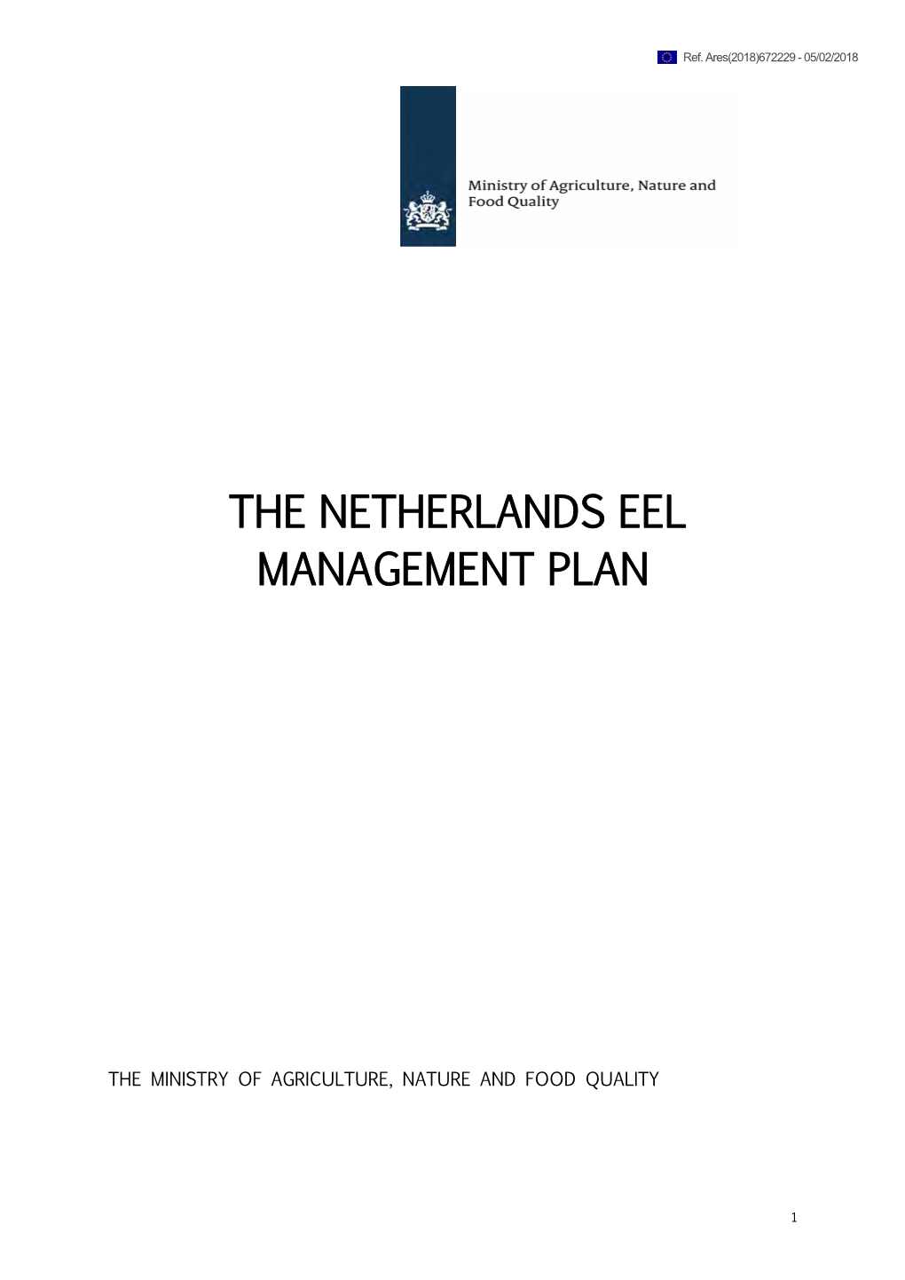 The Netherlands Eel Management Plan