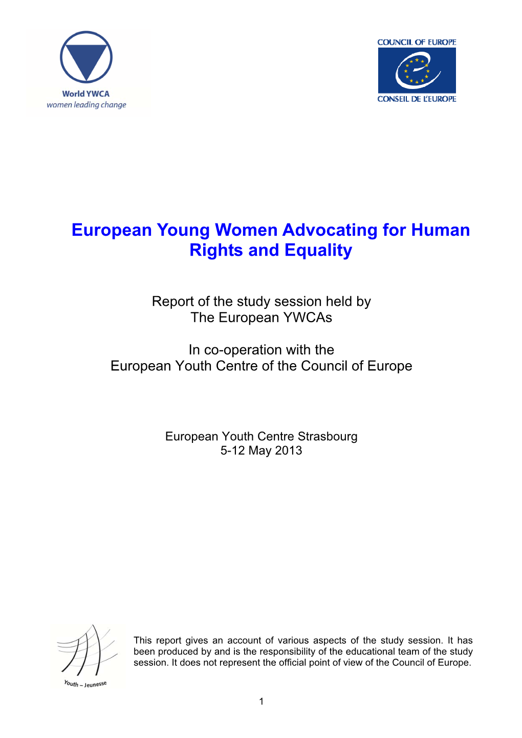 European Young Women Advocating for Human Rights and Equality