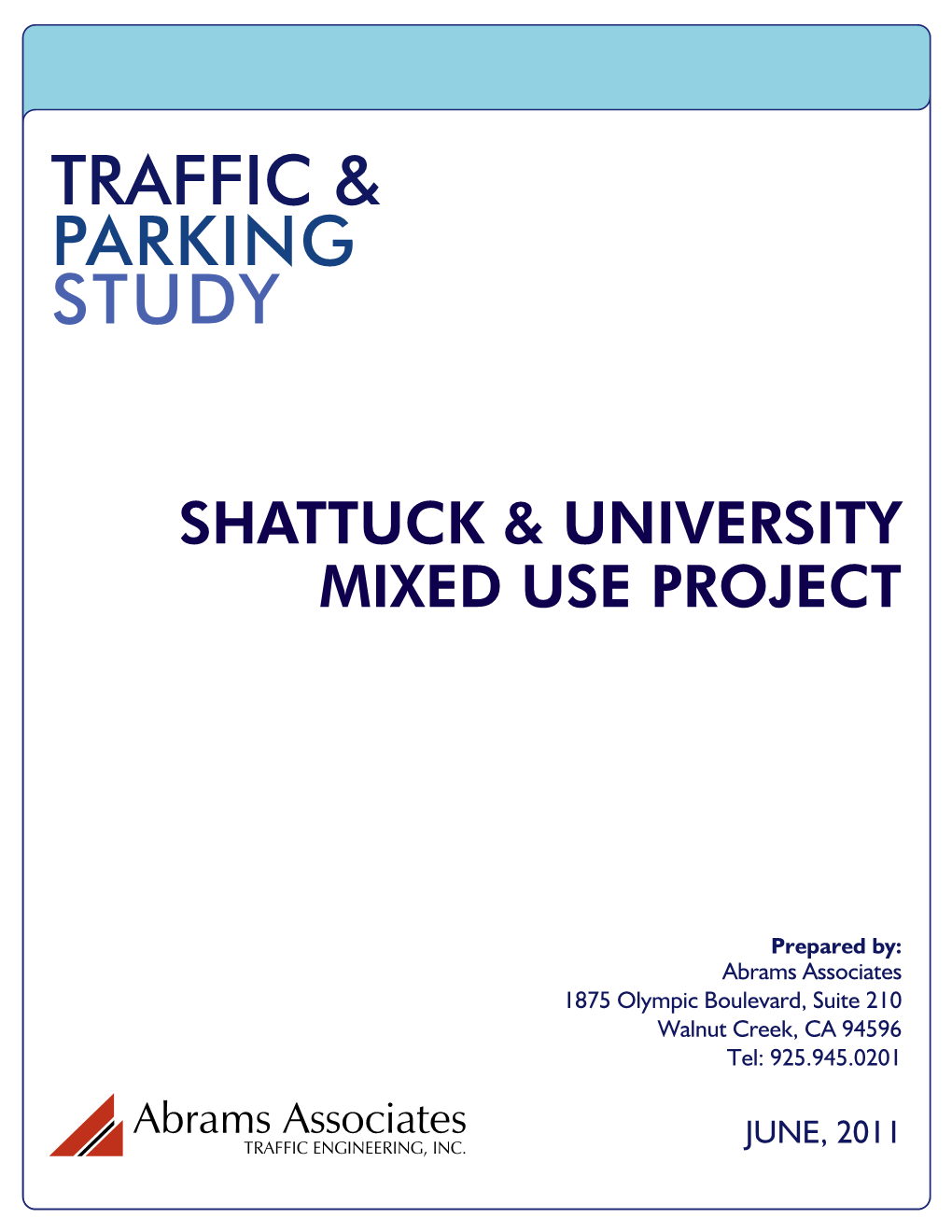 Traffic & Parking Study