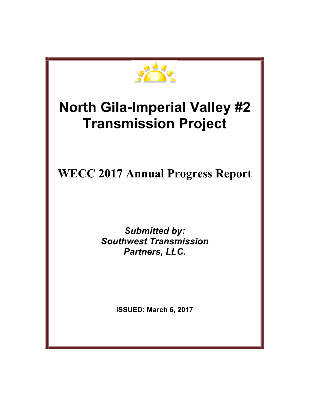 North Gila-Imperial Valley #2 Transmission Project