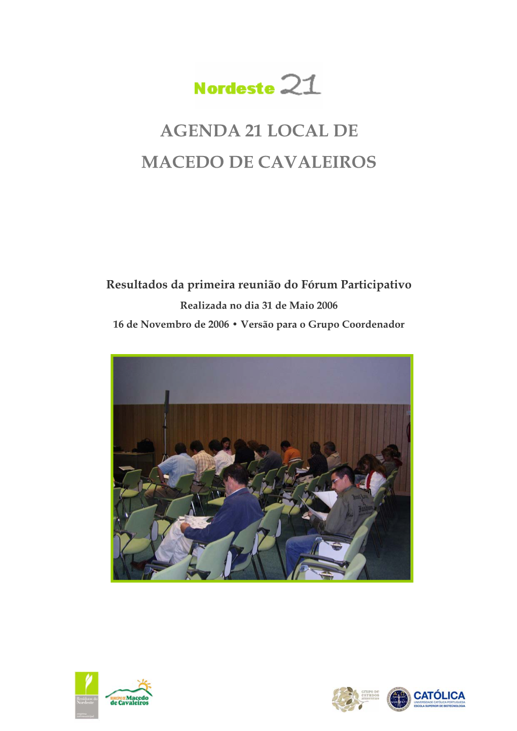 Agenda 21 Local De Macedo De Cavaleiros