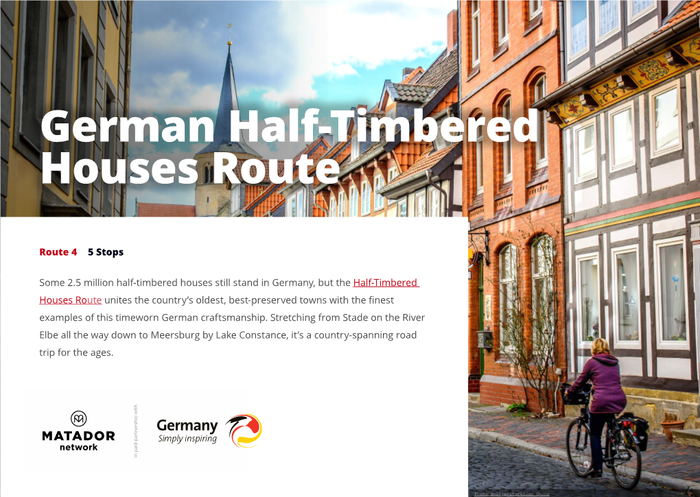 Stop 3 on German Half-Timbered Houses Route Harz Region