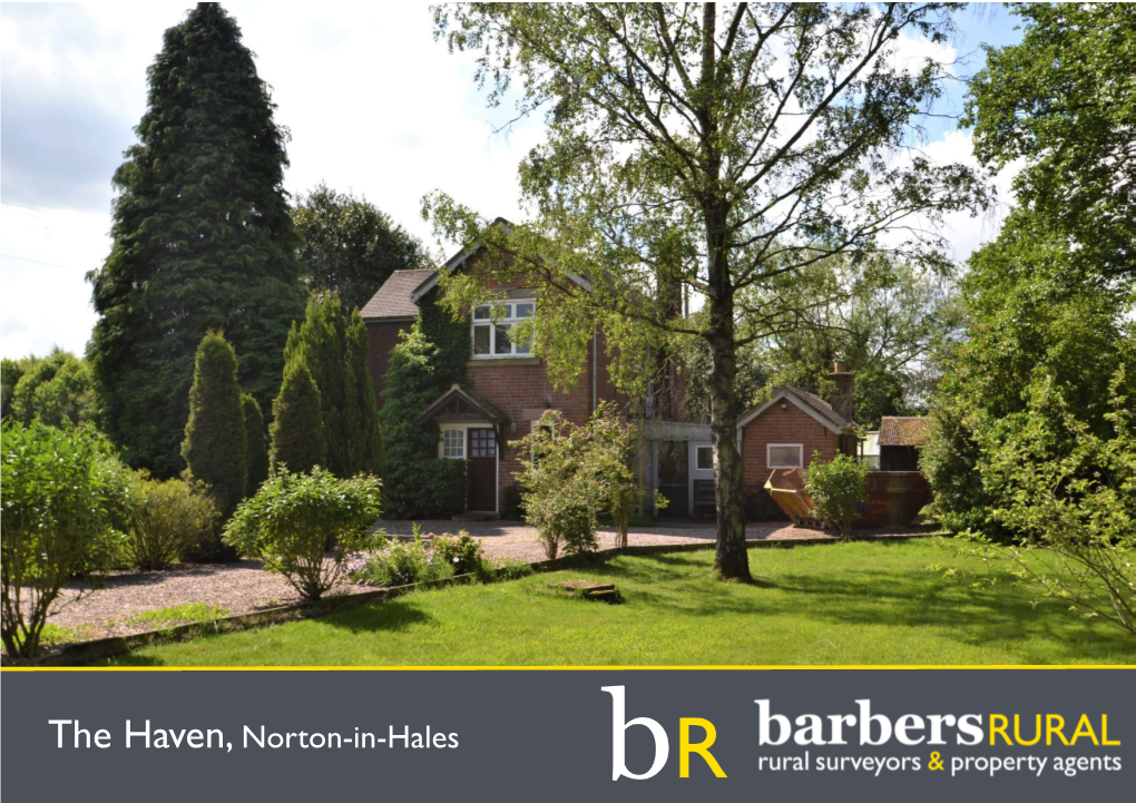 The Haven, Norton-In-Hales