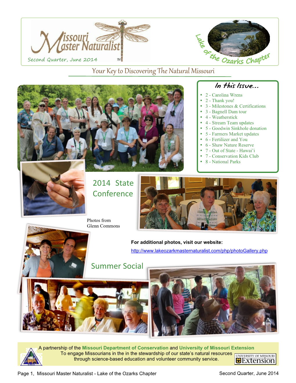 2014 Q2 Summer Newsletter