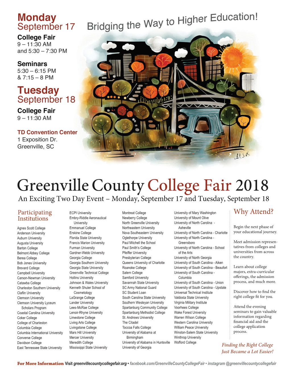 Greenville County College Fair Partners