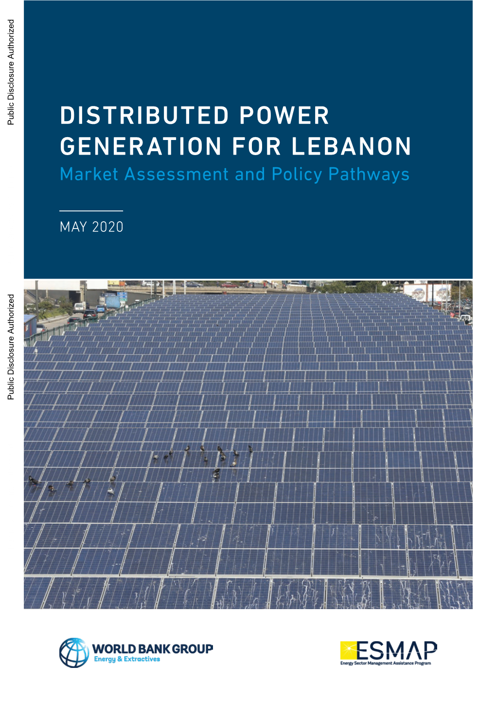 DISTRIBUTED POWER GENERATION for LEBANON Market Assessment and Policy Pathways