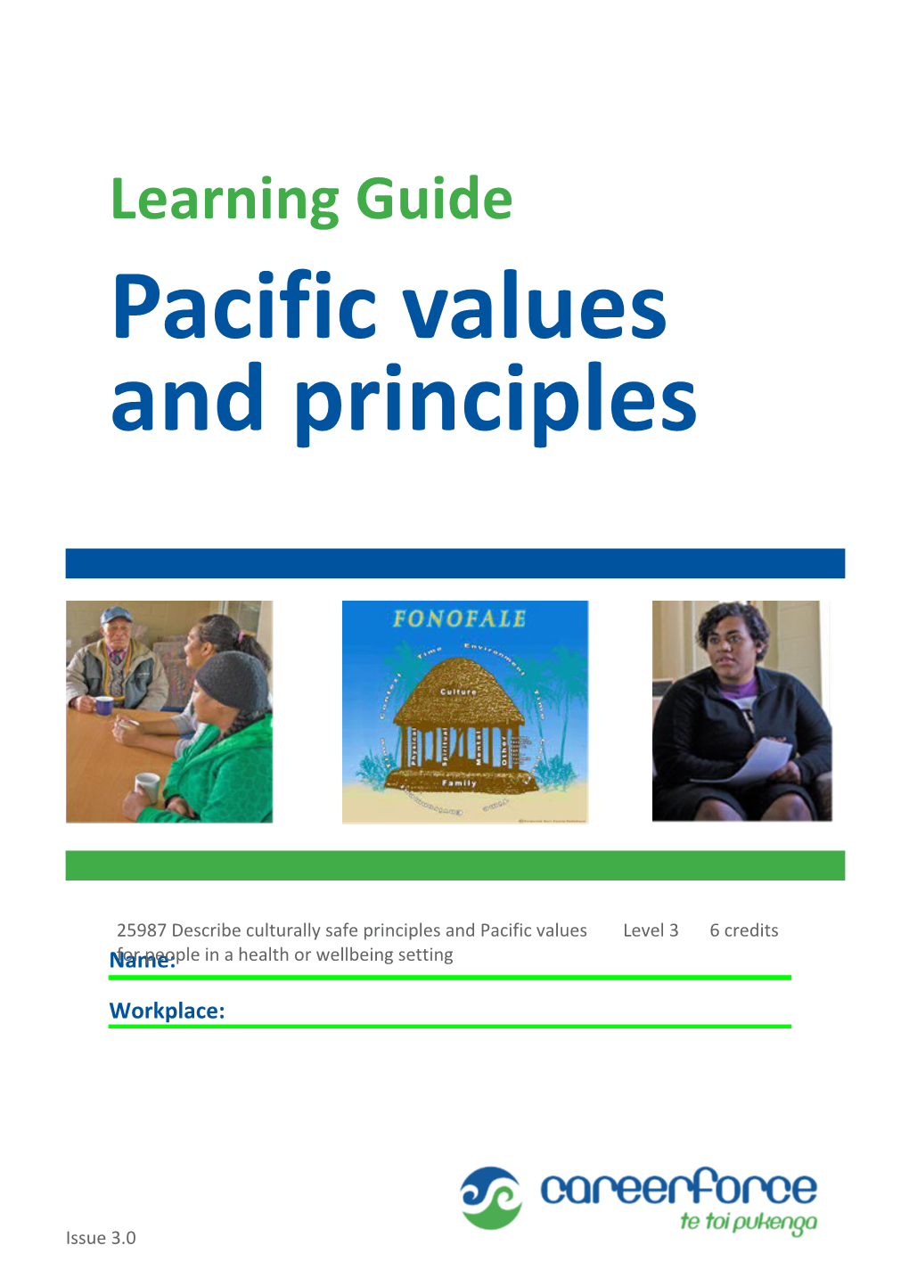 Pacific Values and Principles