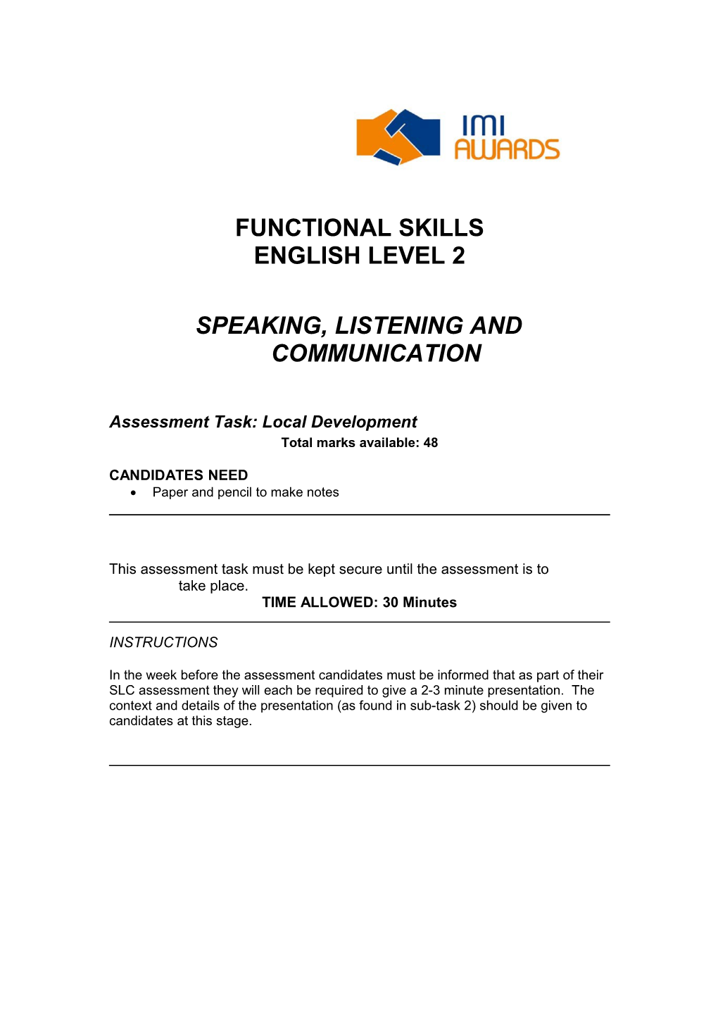 Part B - Example Task