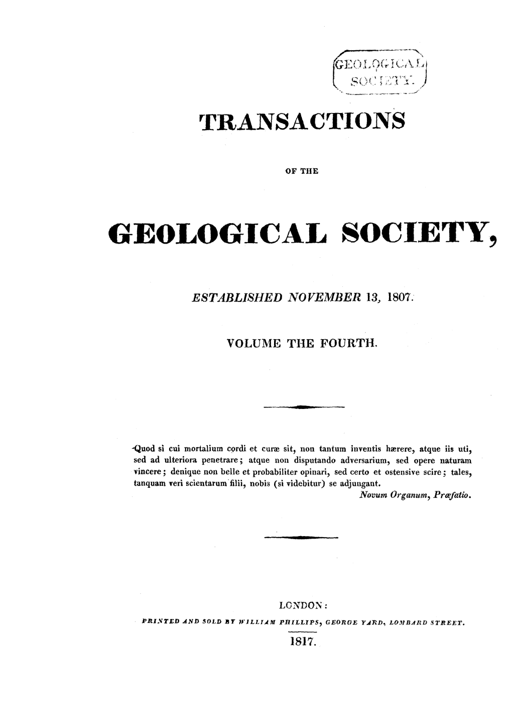 Geological Society
