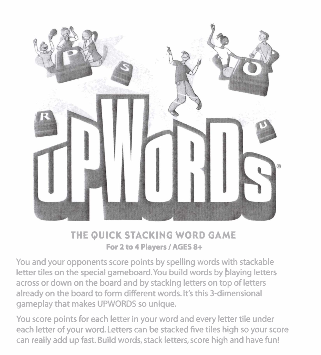 The Quick Stacking Word Game