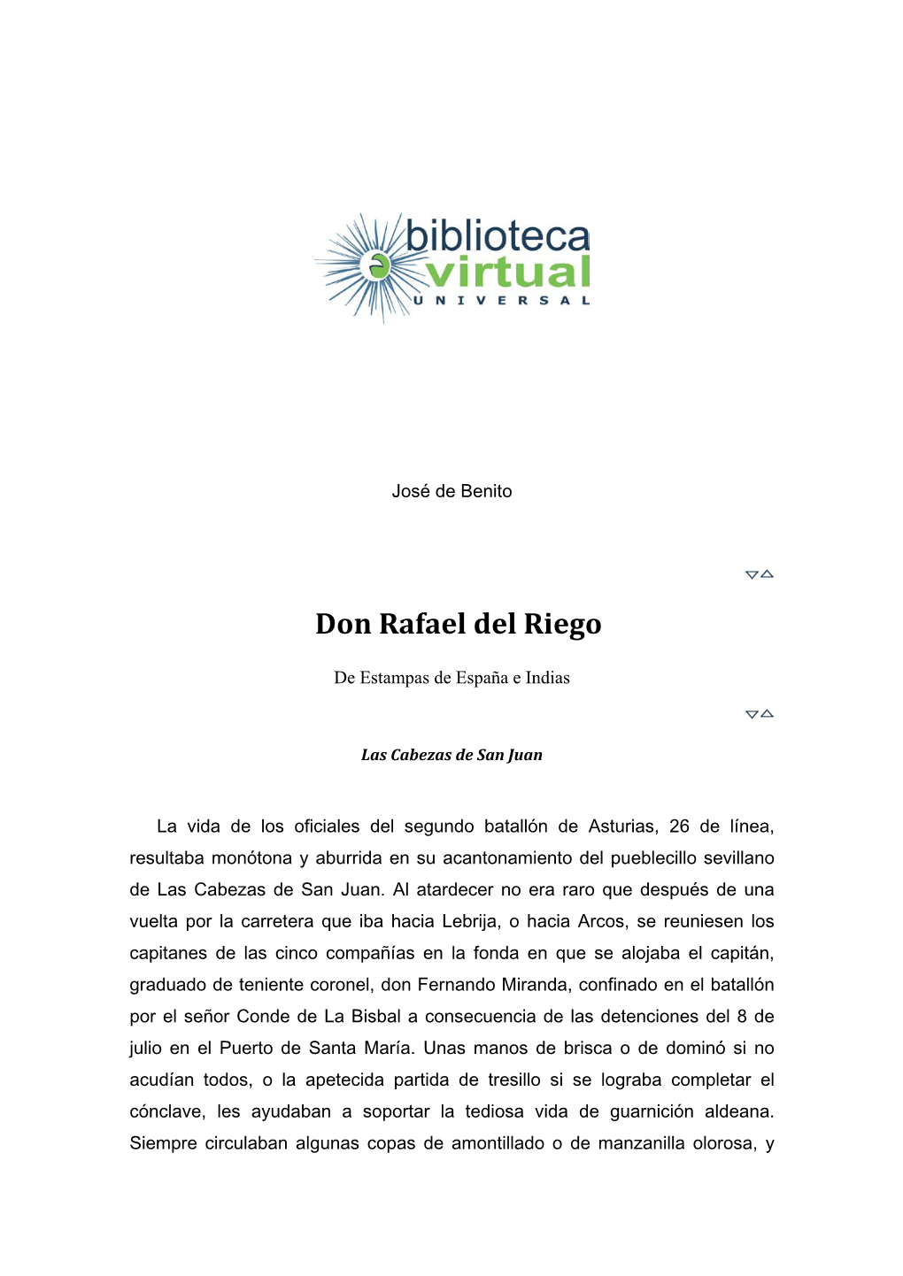 Don Rafael Del Riego