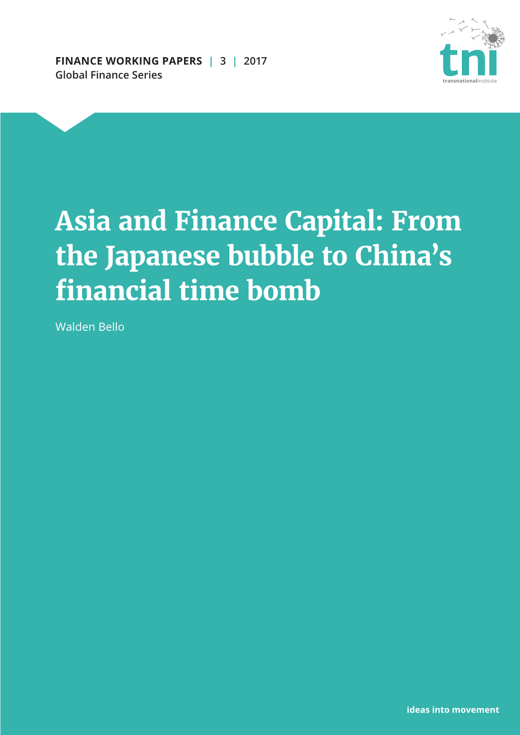 From the Japanese Bubble to China's Financial Time Bomb