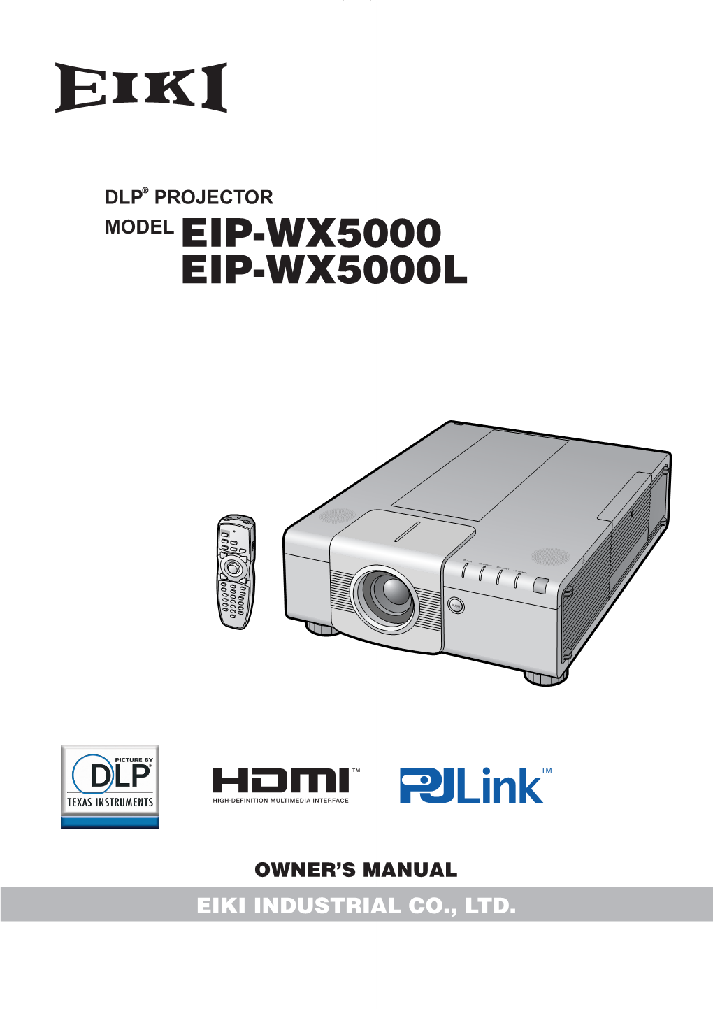 EIP-WX5000 Manual