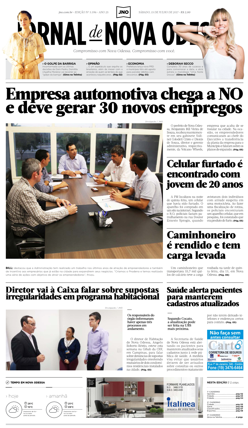 Empresa Automotiva Chega a NO E Deve Gerar 30 Novos Empregos