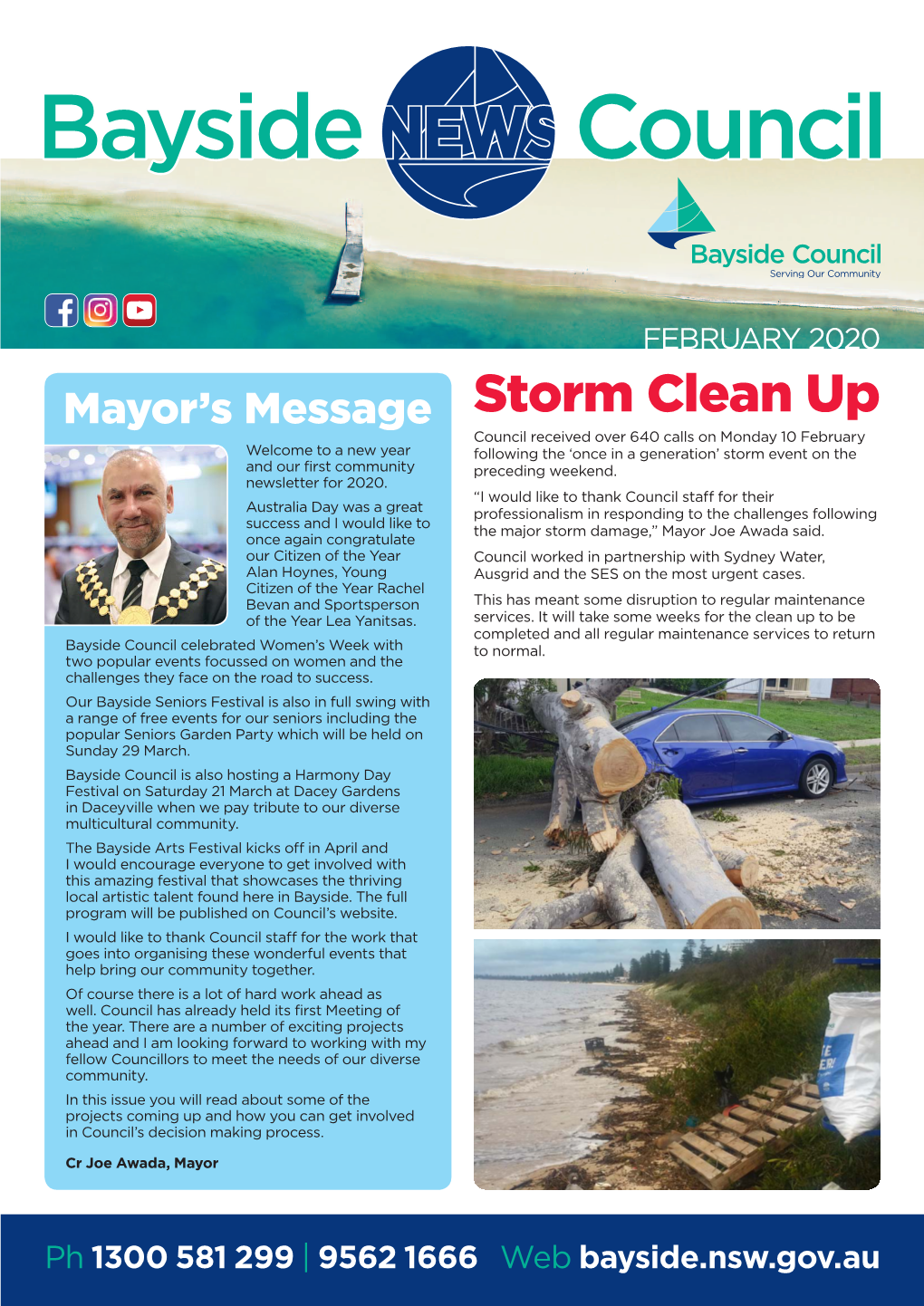 Bayside News February 2020 Botany Aquatic Centre Council Is Upgrading the Botany Aquatic Centre to Ensure Future Generations Enjoy Our Popular Pool